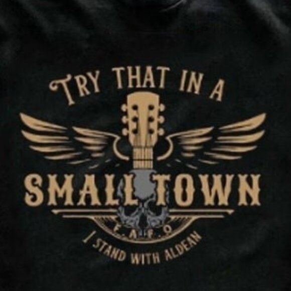 Jason Aldean Try That In A Small Town 2 Sided Tour Graphic Music Shirt 05 - Picture 2 of 6